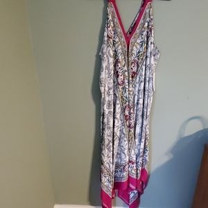 Women's Asymmetrical Maxi Scarf Dress